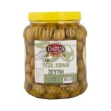 yağlı yeşil kırma zeytin 2 kg